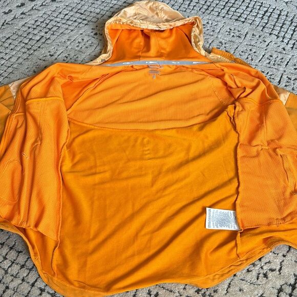 Nike Running Dri-Fit Orange Windbreaker Size S - Picture 6 of 7